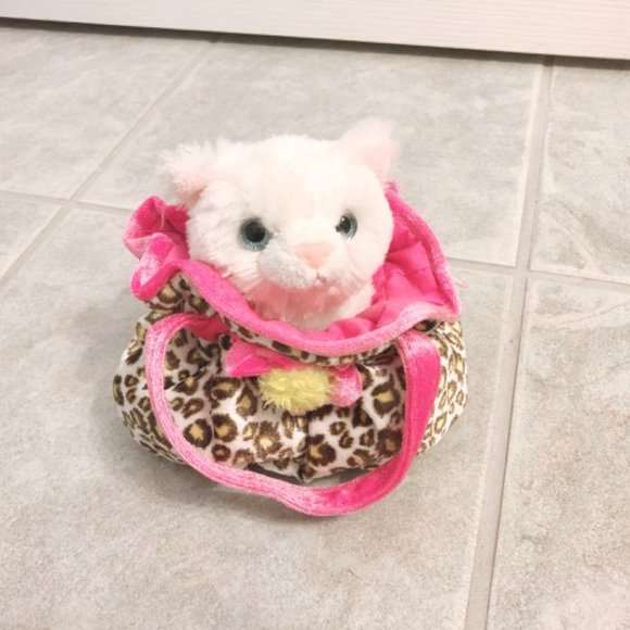 Kitten in a Purse / Bag Plush (NEW) - Picture 2 of 4